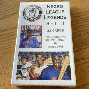 Negro League Legends Set II 32 Cards NEW